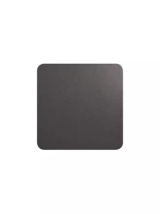 ASA SELECTION | Untersetzer in Lederoptik 10x10cm 4er Basalt | 